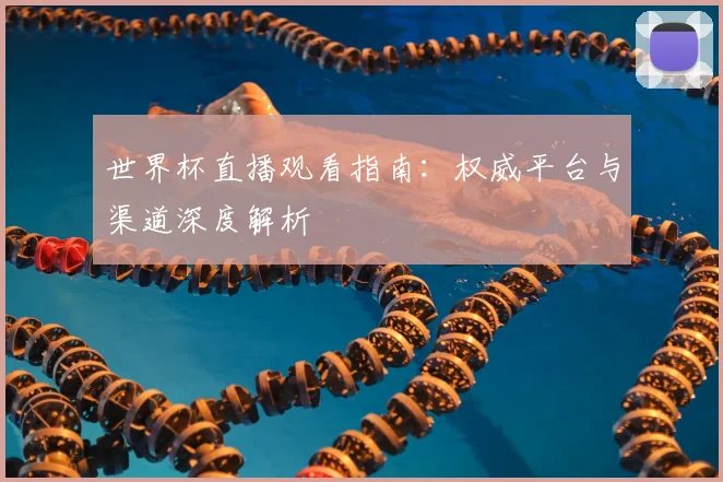 世界杯直播观看指南：权威平台与渠道深度解析