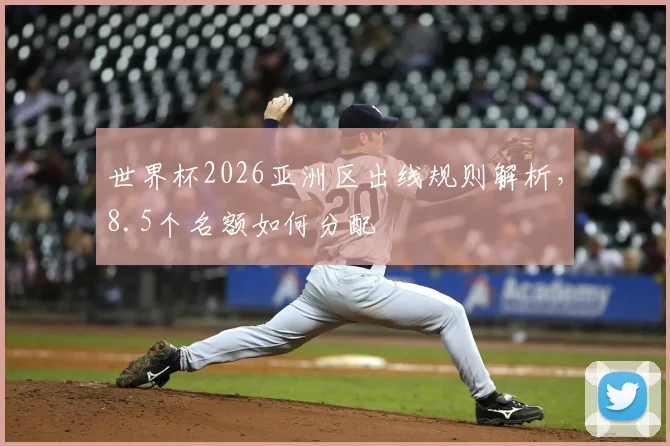 世界杯2026亚洲区出线规则解析,8.5个名额如何分配